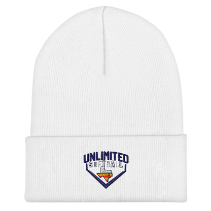 Cuffed Beanie | Texas Unlimited | Home Plate Logo