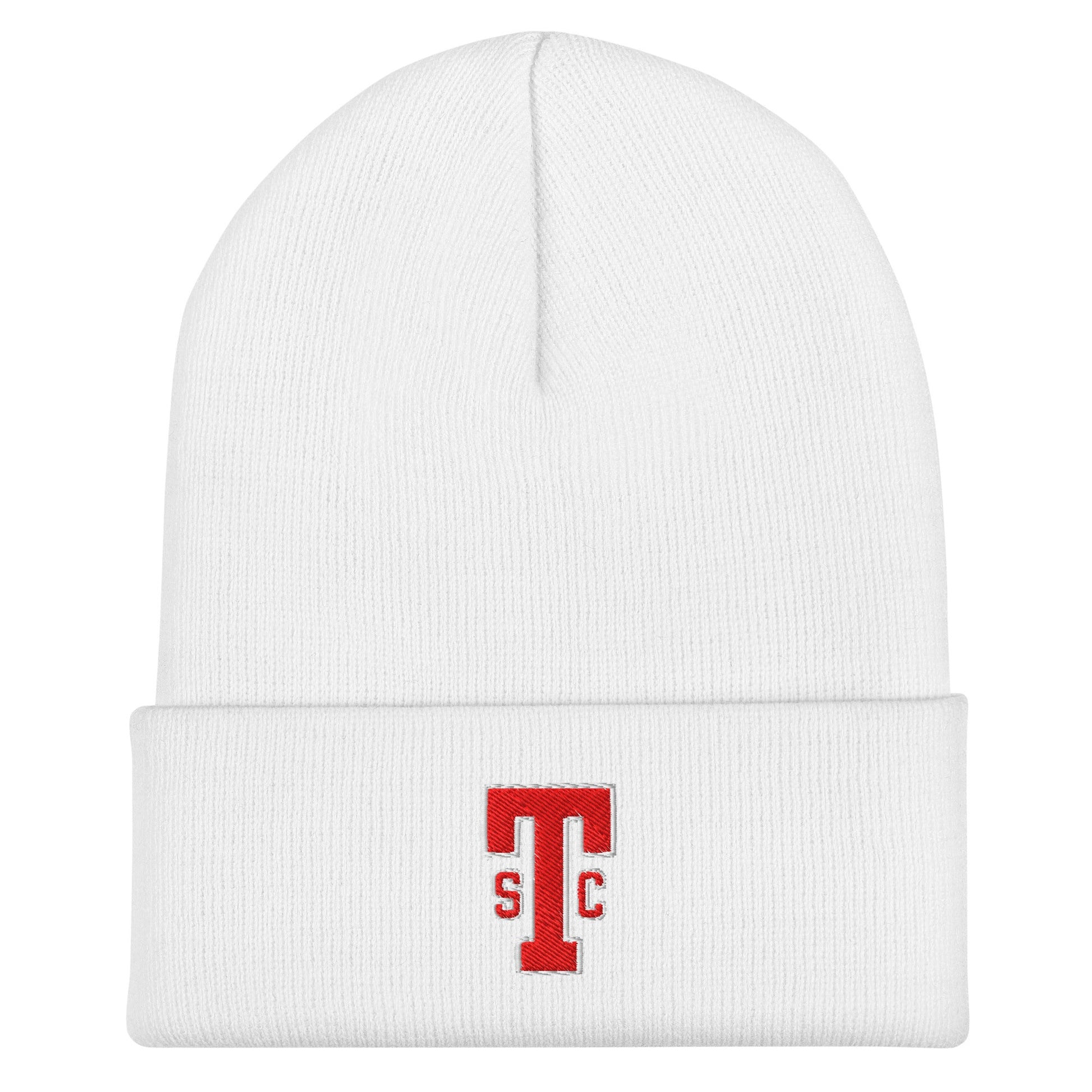 Cuffed Beanie | Texoma Softball Club | Block T Logo