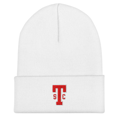 Cuffed Beanie | Texoma Softball Club | Block T Logo