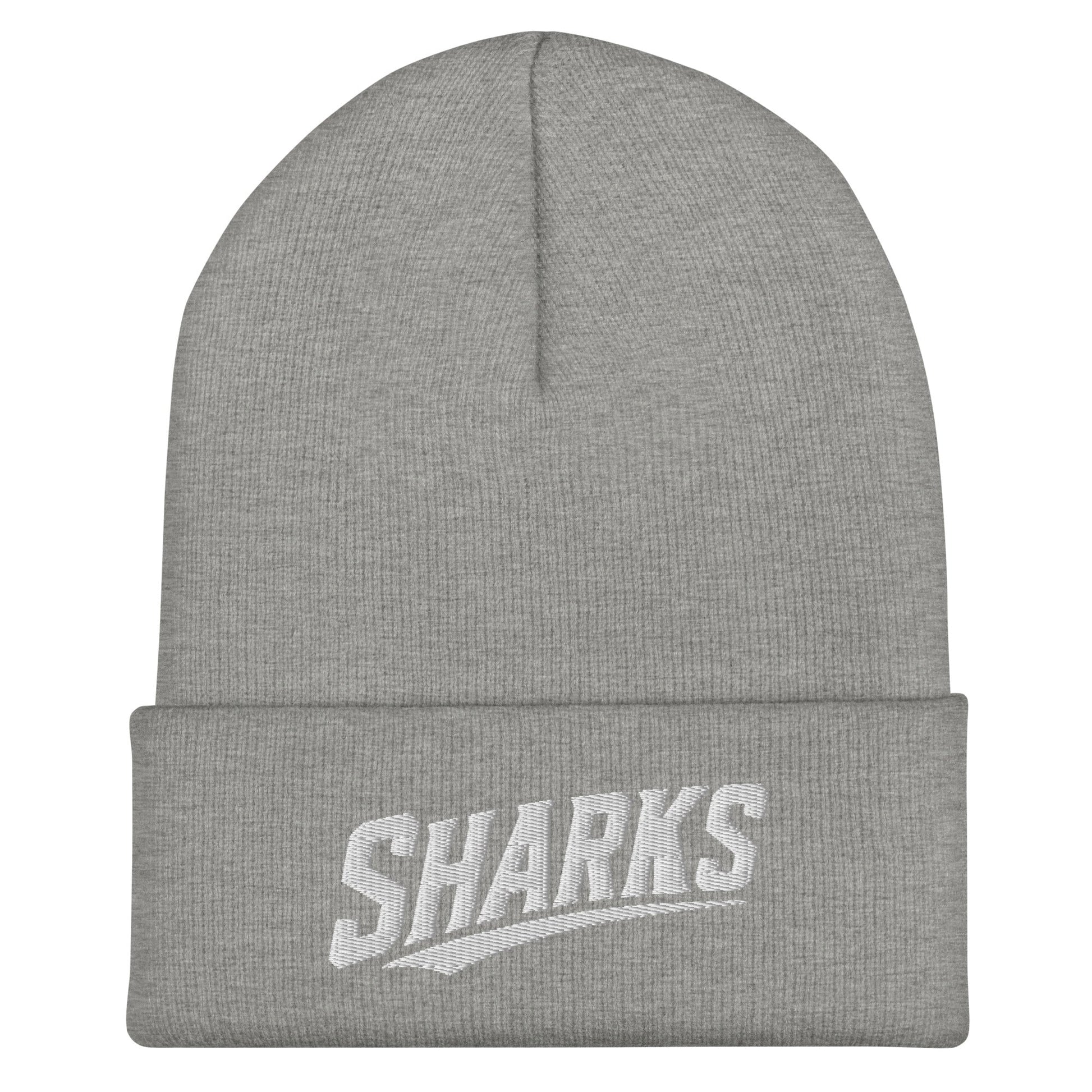 Cuffed Beanie | The Sharks Baseball Team | Script Logo