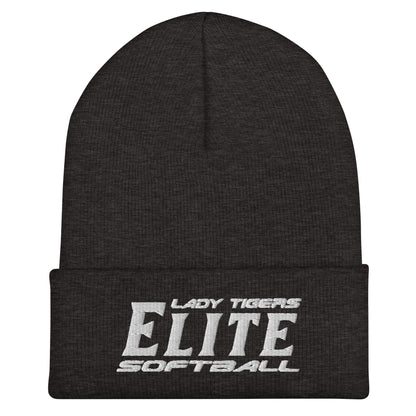 Cuffed Beanie | Tigers Elite Softball | Modern Script Logo