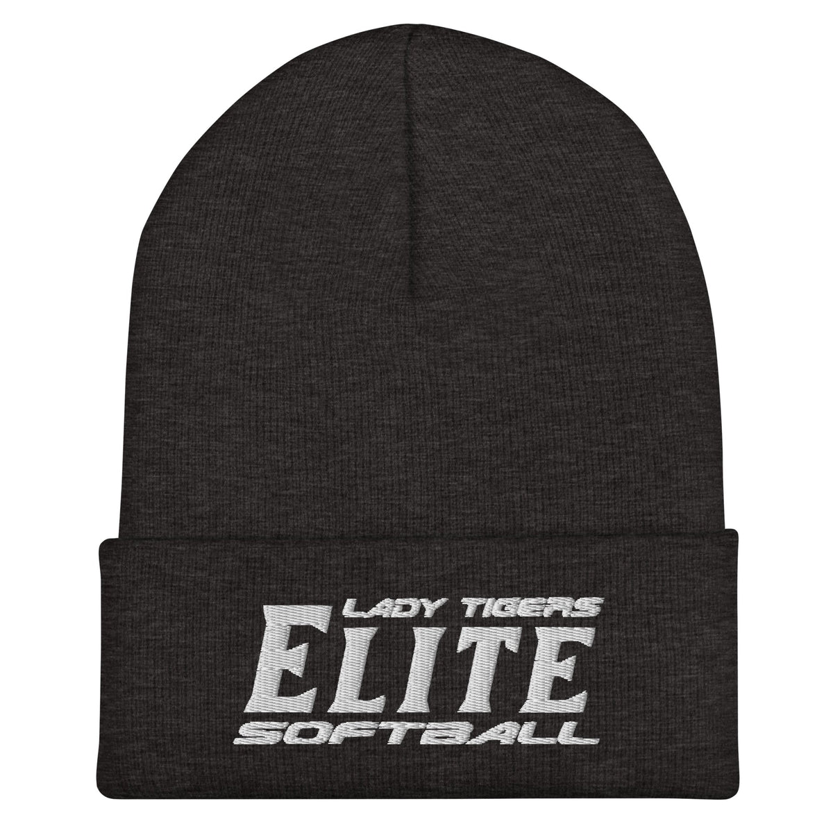 Cuffed Beanie | Tigers Elite Softball | Modern Script Logo