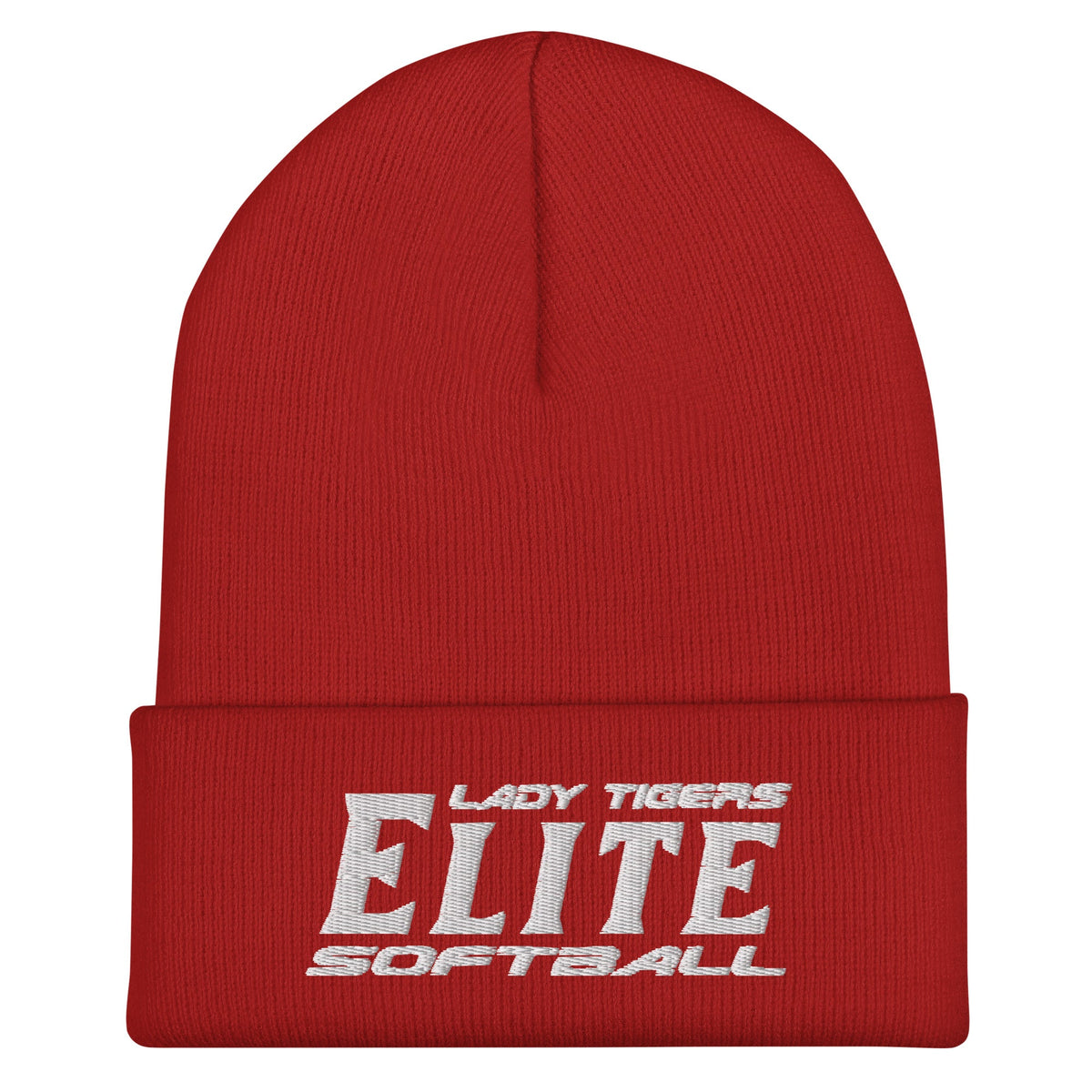 Cuffed Beanie | Tigers Elite Softball | Modern Script Logo