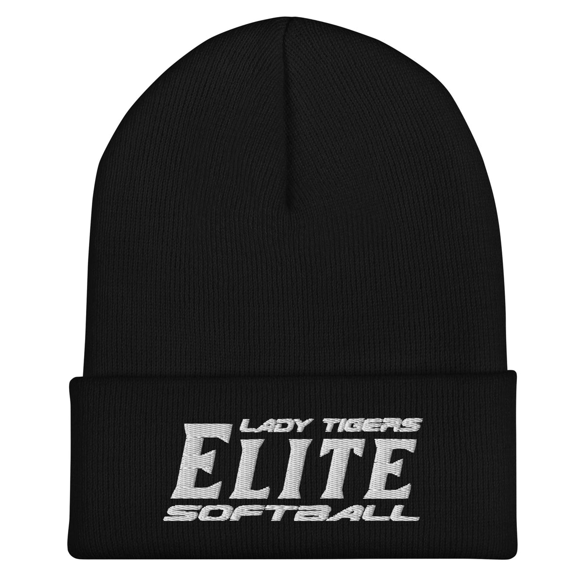 Cuffed Beanie | Tigers Elite Softball | Modern Script Logo