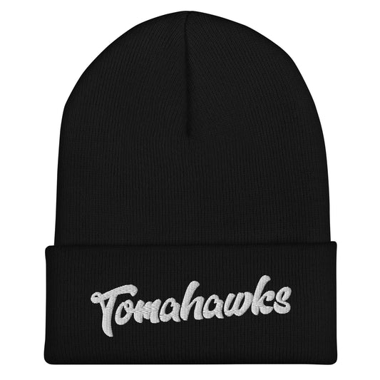 Cuffed Beanie | Tomahawks | Crest Logo