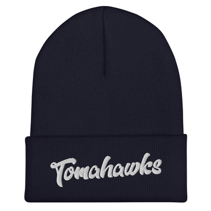 Cuffed Beanie | Tomahawks | Crest Logo