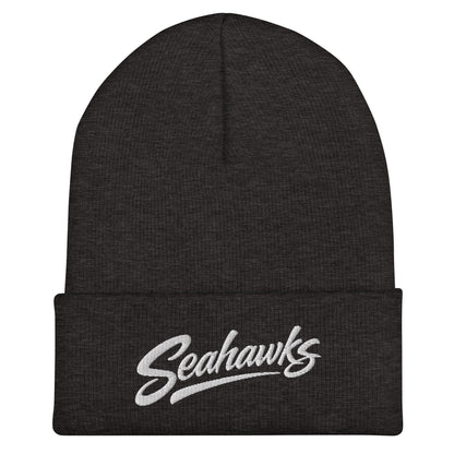 Cuffed Beanie | Toms River Seahawks | Script Logo