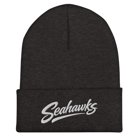 Cuffed Beanie | Toms River Seahawks | Script Logo