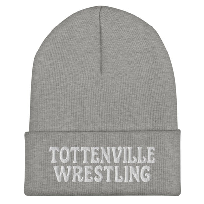 Cuffed Beanie | Tottenville wrestling club | Crest (Variant) Logo
