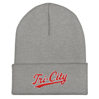 Cuffed Beanie | Tri - City Baseball | Mark Logo