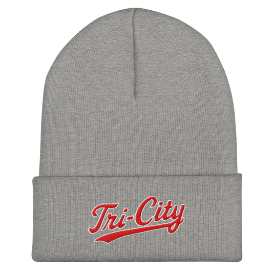 Cuffed Beanie | Tri - City Baseball | Mark Logo