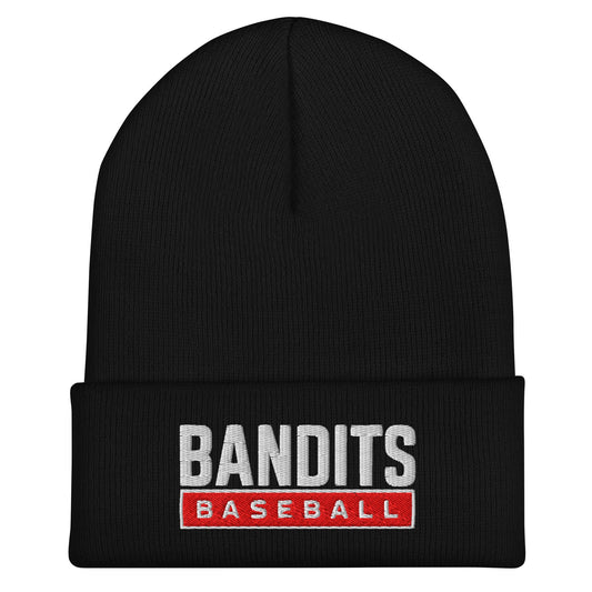 Cuffed Beanie | Tri - City Baseball | Varsity Script Logo