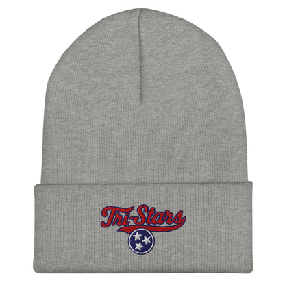 Cuffed Beanie | Tri - Stars | 3 Stars Logo