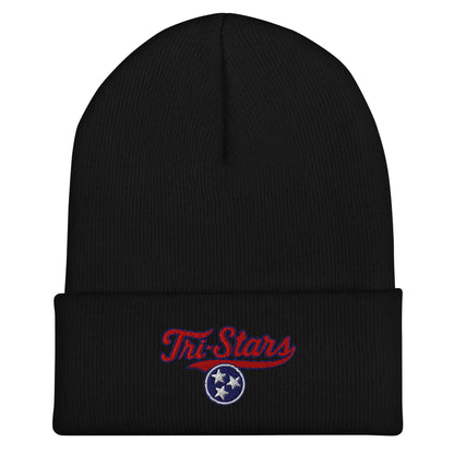 Cuffed Beanie | Tri - Stars | 3 Stars Logo