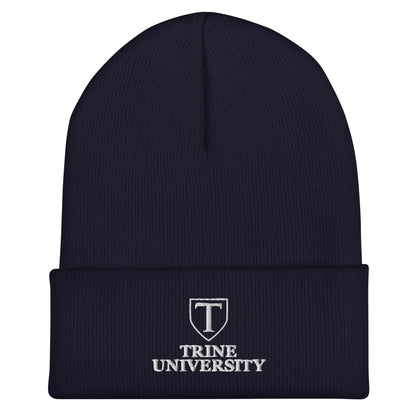 Cuffed Beanie | Trine PA program | Emblem Logo
