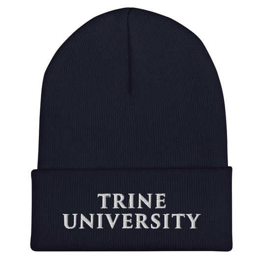 Cuffed Beanie | Trine PA program | Modern Script Logo