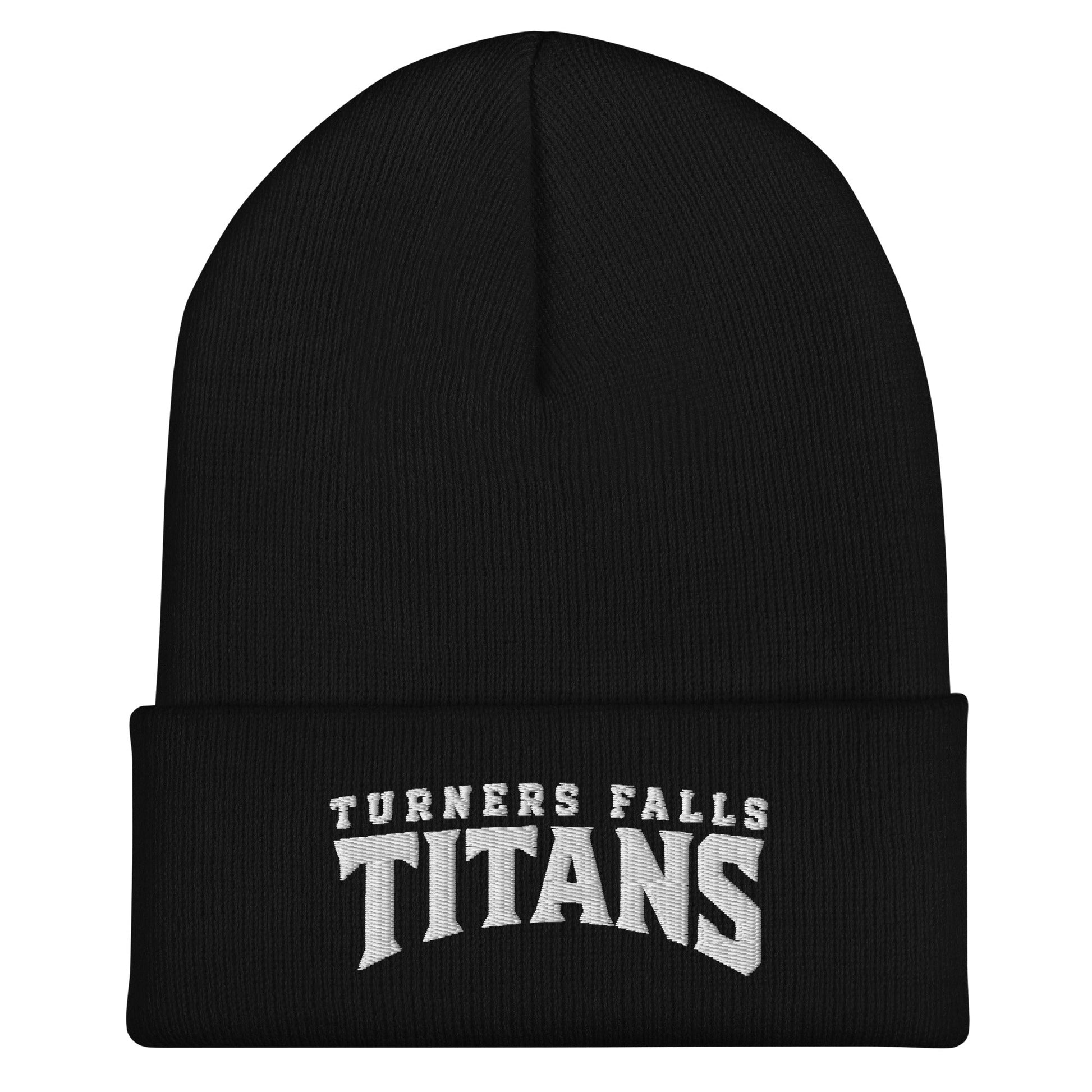 Cuffed Beanie | Turners Falls Titans | Titan Crest Logo