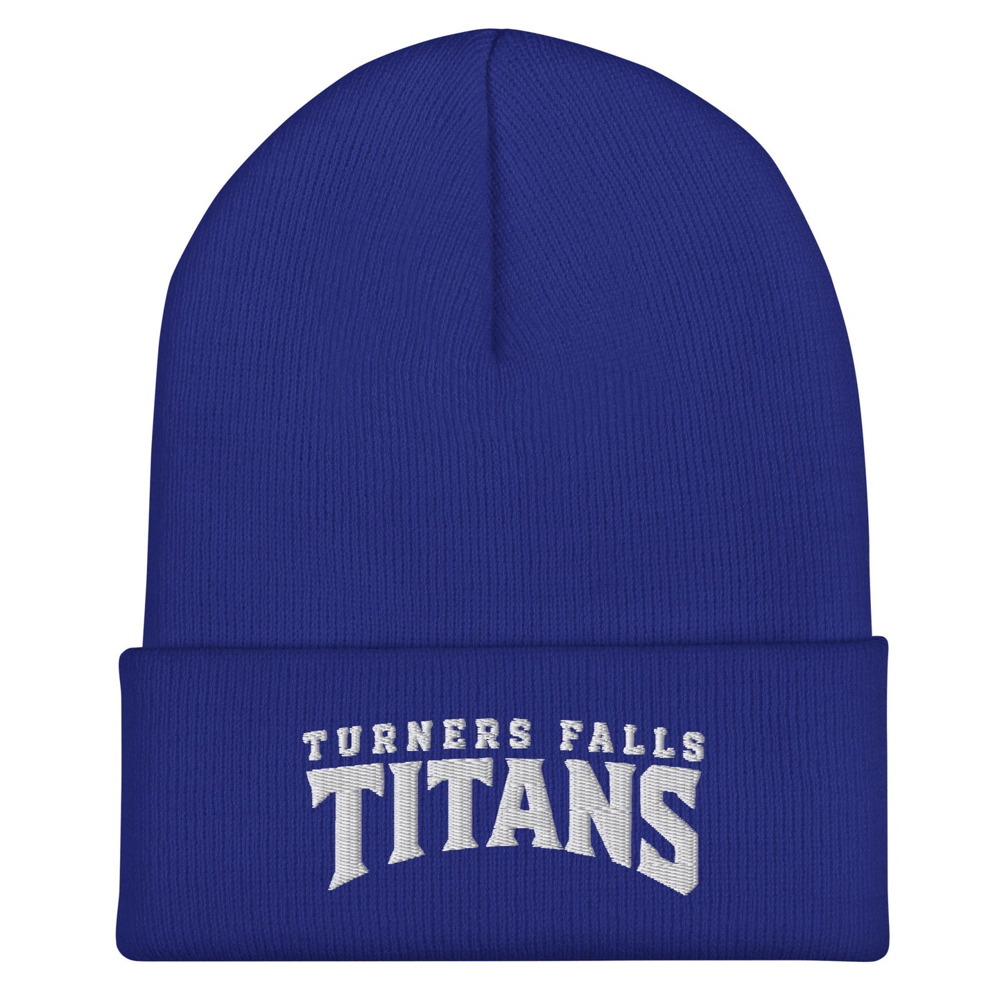 Cuffed Beanie | Turners Falls Titans | Titan Crest Logo