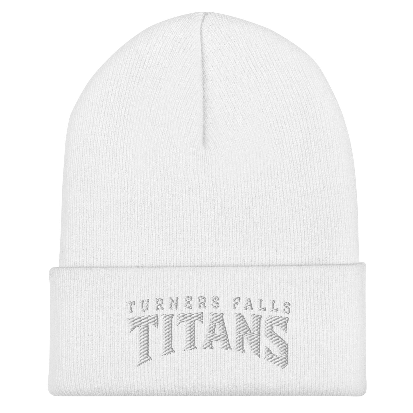 Cuffed Beanie | Turners Falls Titans | Titan Crest Logo