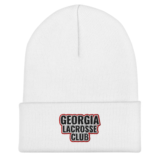 Cuffed Beanie | UGA Club Lacrosse | Shield Logo