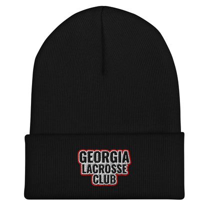 Cuffed Beanie | UGA Club Lacrosse | Shield Logo