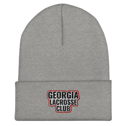 Cuffed Beanie | UGA Club Lacrosse | Shield Logo
