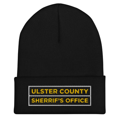 Cuffed Beanie | Ulster County Sheriff's Office Wellness Division | Crest Logo