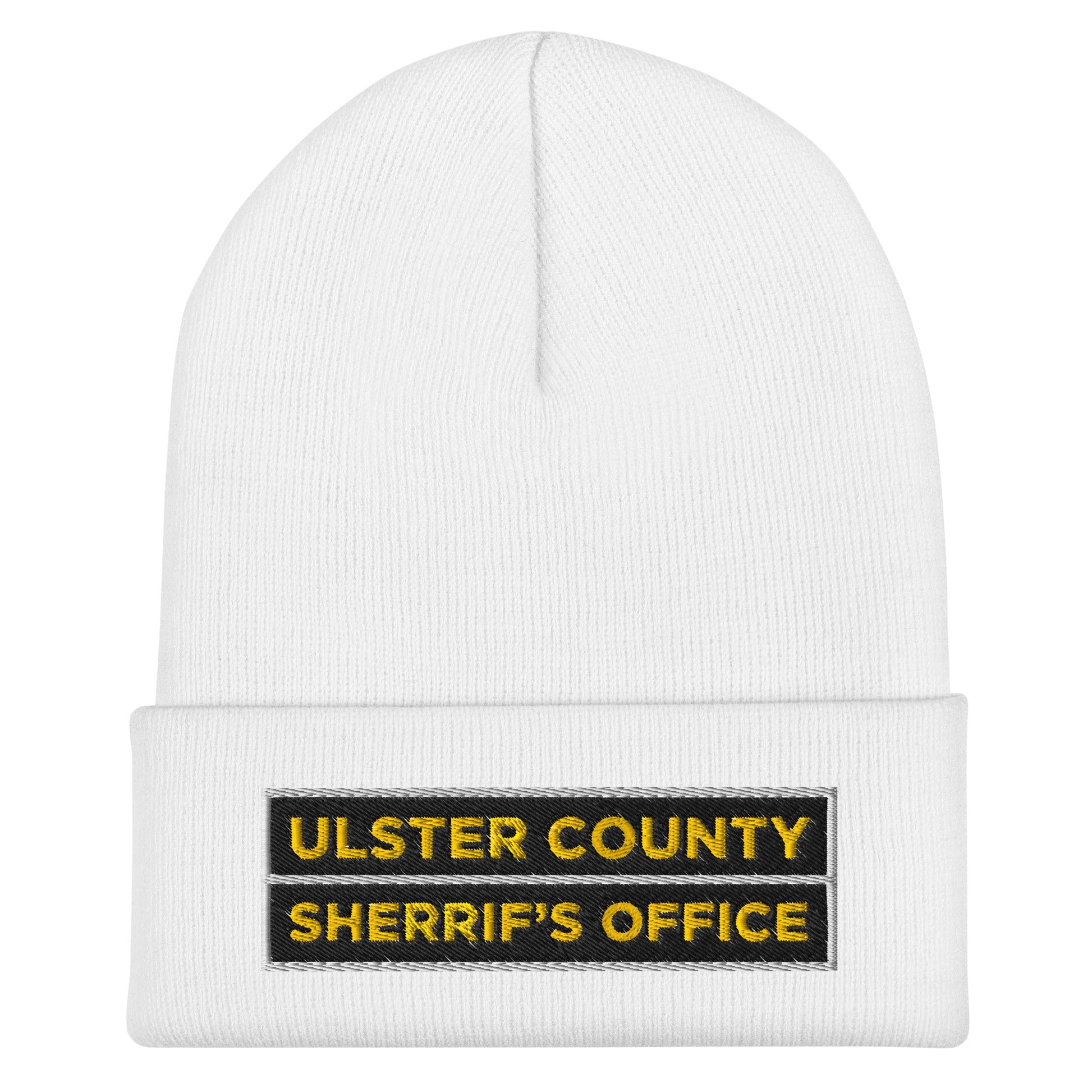 Cuffed Beanie | Ulster County Sheriff's Office Wellness Division | Crest Logo