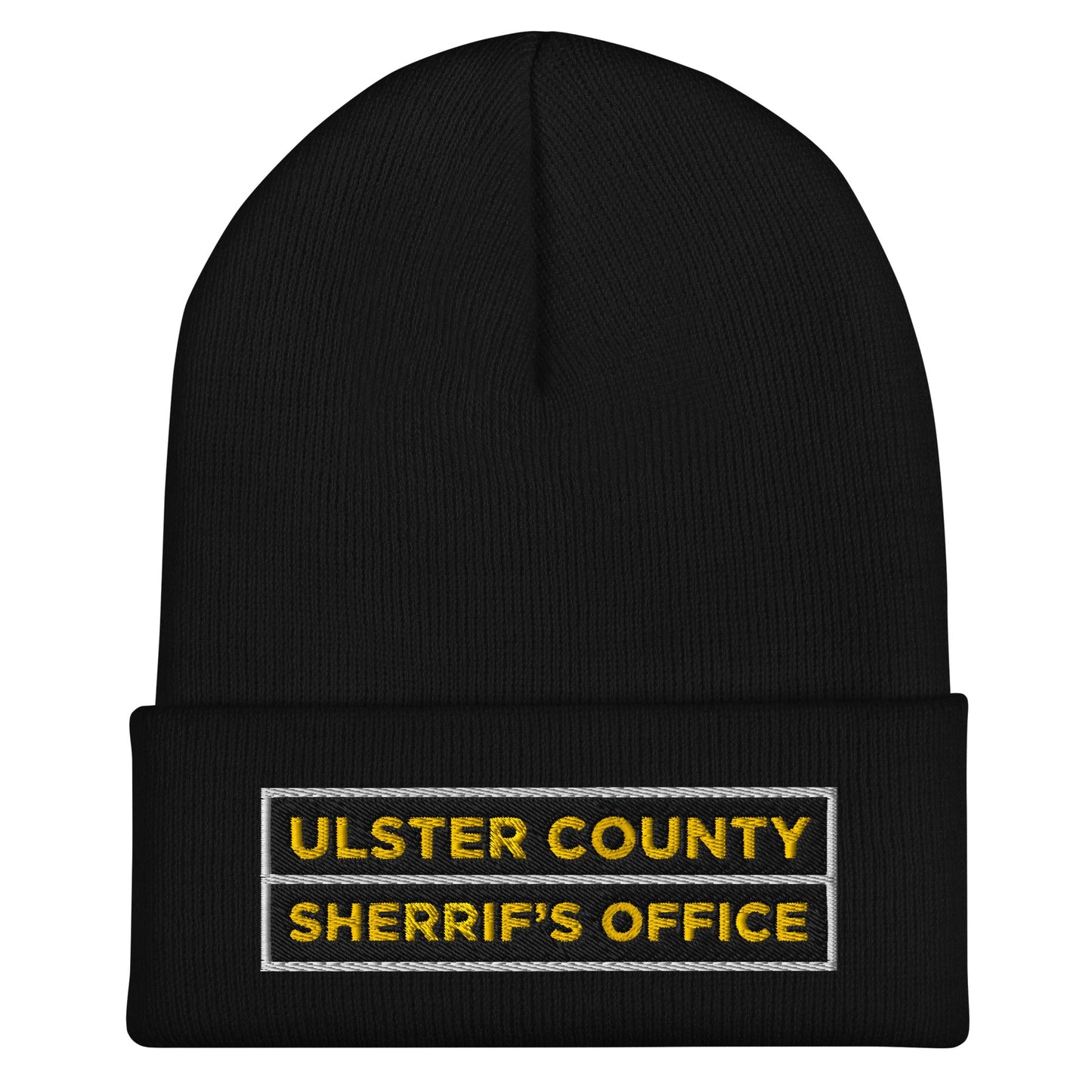 Cuffed Beanie | Ulster County Sheriff's Office Wellness Division | Crest Logo
