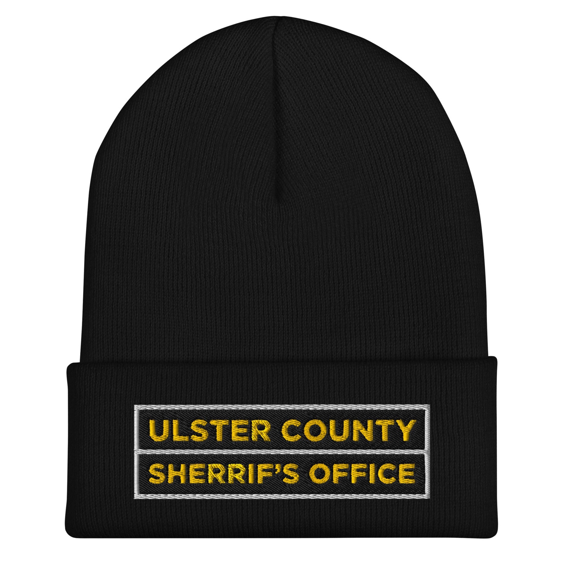 Cuffed Beanie | Ulster County Sheriff's Office Wellness Division | Crest Logo