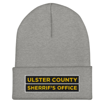 Cuffed Beanie | Ulster County Sheriff's Office Wellness Division | Crest Logo
