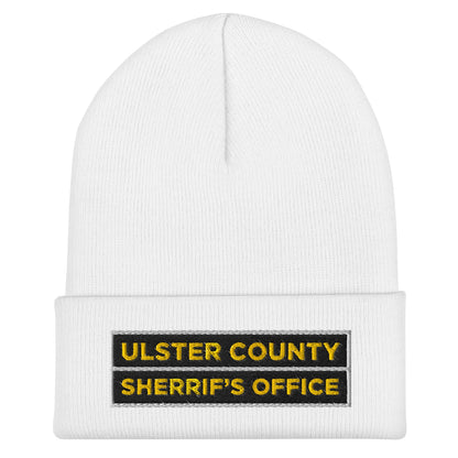 Cuffed Beanie | Ulster County Sheriff's Office Wellness Division | Crest Logo