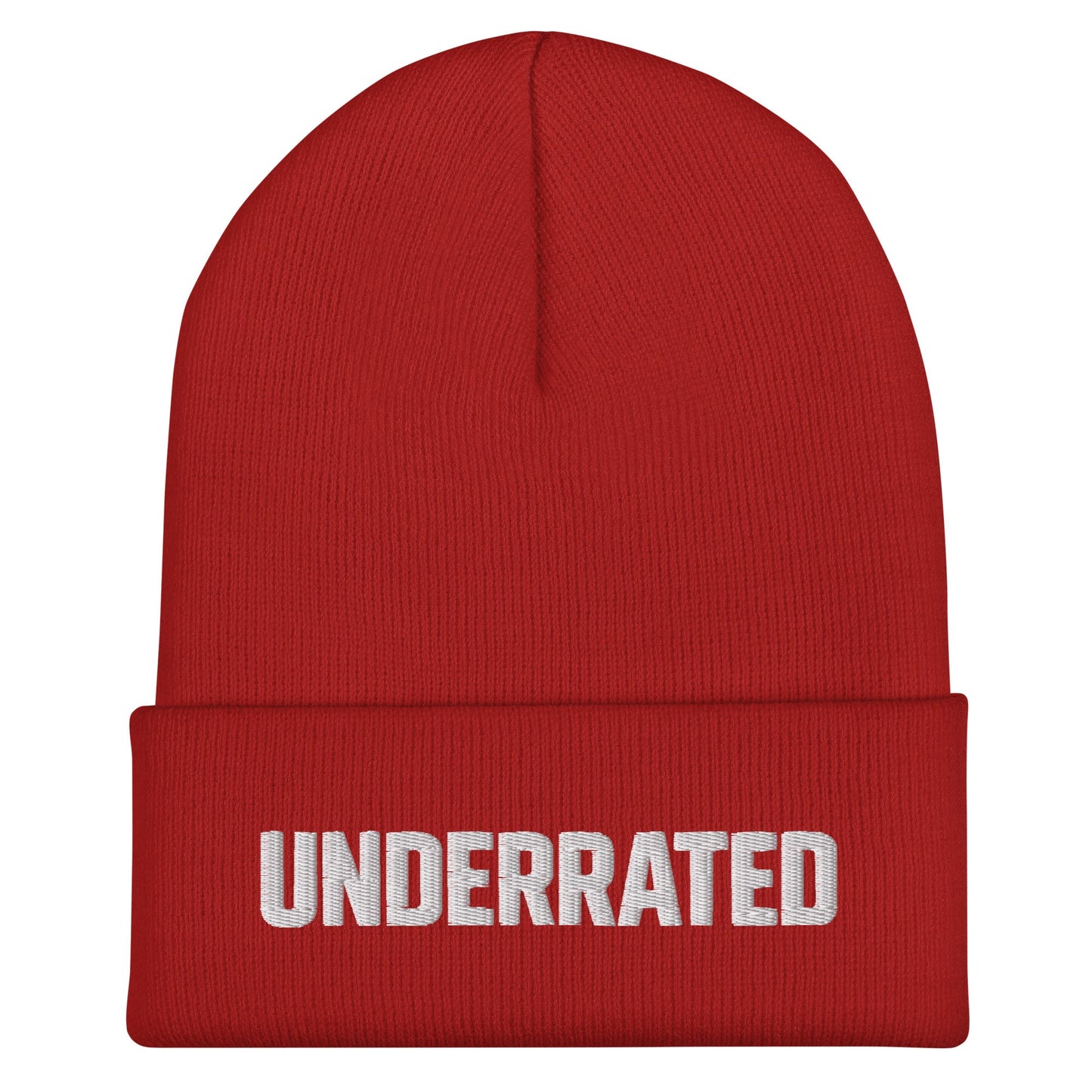 Cuffed Beanie | Underrated Network United – Team Store | Script Logo