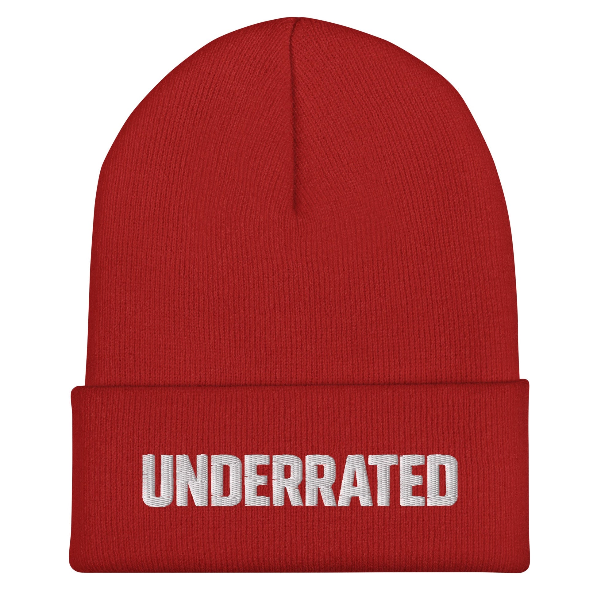 Cuffed Beanie | Underrated Network United – Team Store | Script Logo