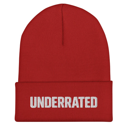 Cuffed Beanie | Underrated Network United – Team Store | Script Logo
