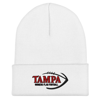Cuffed Beanie | University of Tampa Women's Flag Football | Alt Logo