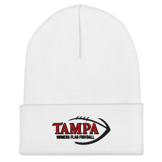 Cuffed Beanie | University of Tampa Women's Flag Football | Alt Logo