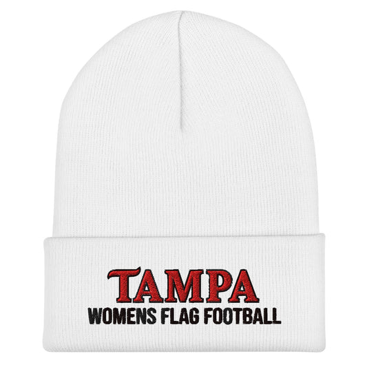Cuffed Beanie | University of Tampa Women's Flag Football