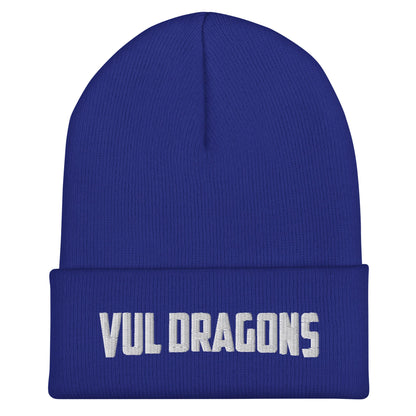 Cuffed Beanie | University Of Virginia Lynhberg | Dragon Crest Logo