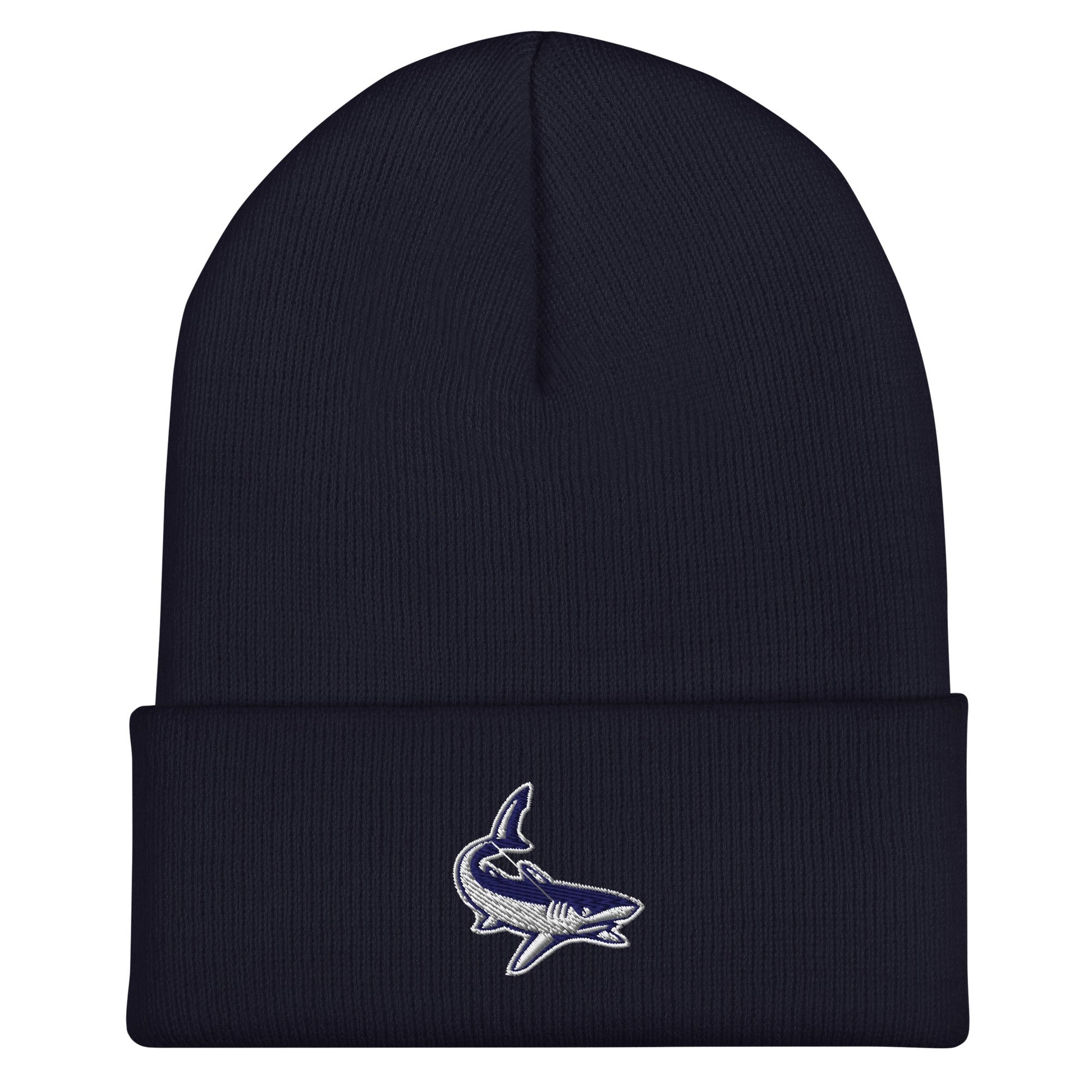 Cuffed Beanie | University South Carolina Beaufort Track & Field | Shark Logo
