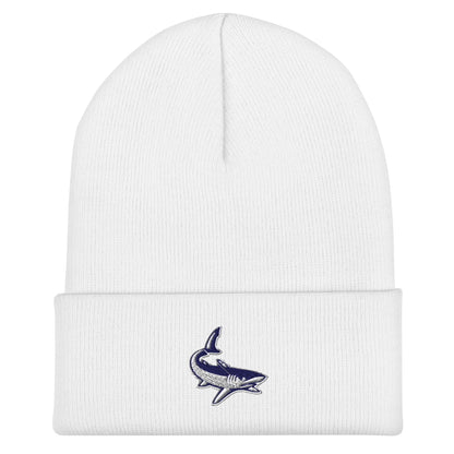 Cuffed Beanie | University South Carolina Beaufort Track & Field | Shark Logo