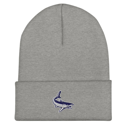 Cuffed Beanie | University South Carolina Beaufort Track & Field | Shark Logo
