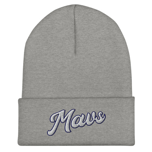 Cuffed Beanie | Upper Makefield Mavs Fastpitch | Script Logo