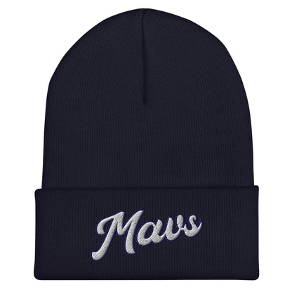 Cuffed Beanie | Upper Makefield Mavs Fastpitch | Script Logo