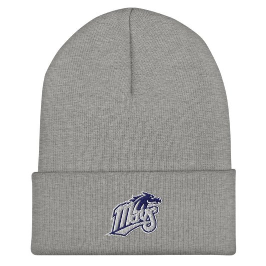 Cuffed Beanie | Upper Makefield Youth Baseball & Softball League | Blue Mavs Logo
