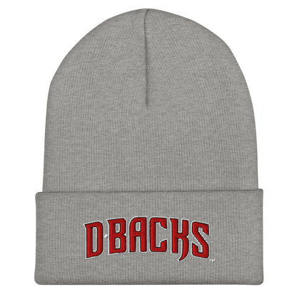 Cuffed Beanie | VA Diamondbacks | Script Logo