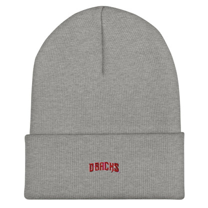 Cuffed Beanie | VA Diamondbacks | Script Logo