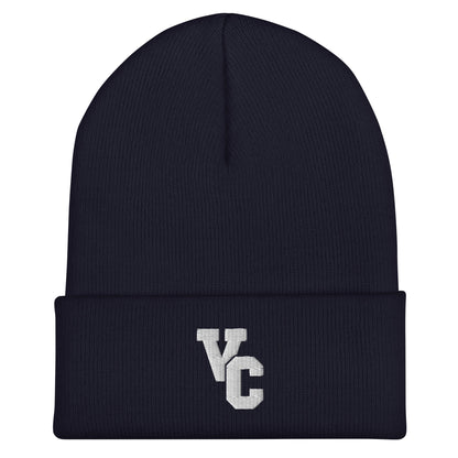Cuffed Beanie | VCMS cheer | Lettermark Logo