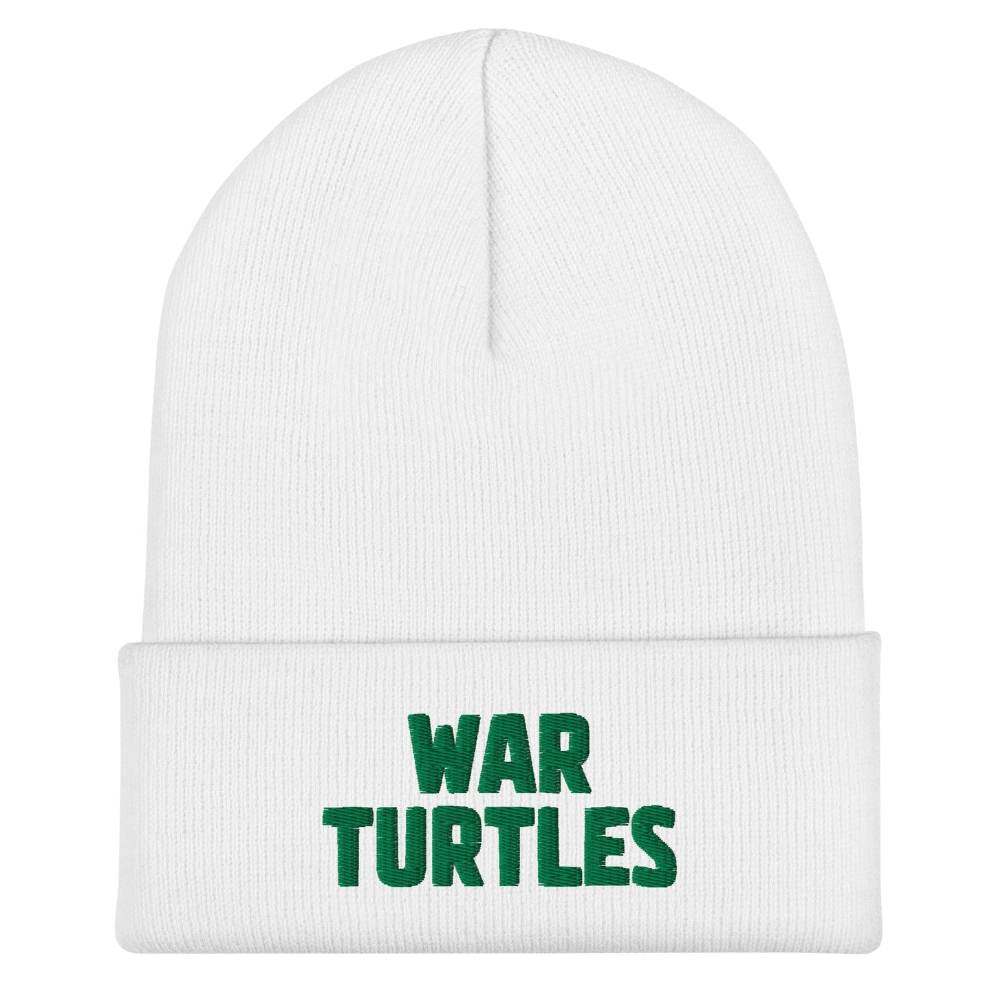 Cuffed Beanie | War Turtles | Mascot Logo