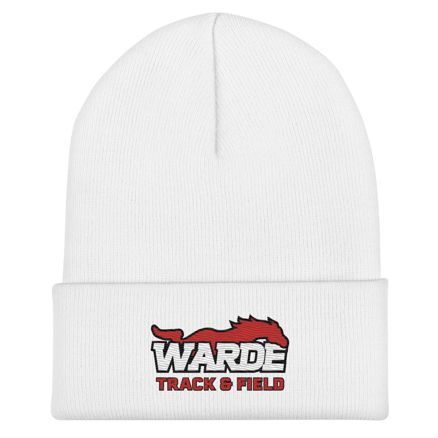 Cuffed Beanie | Warde Track and Field | Alt Logo